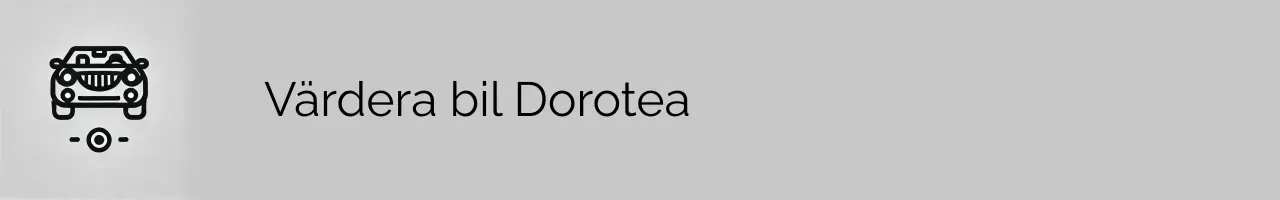 Värdera bil Dorotea